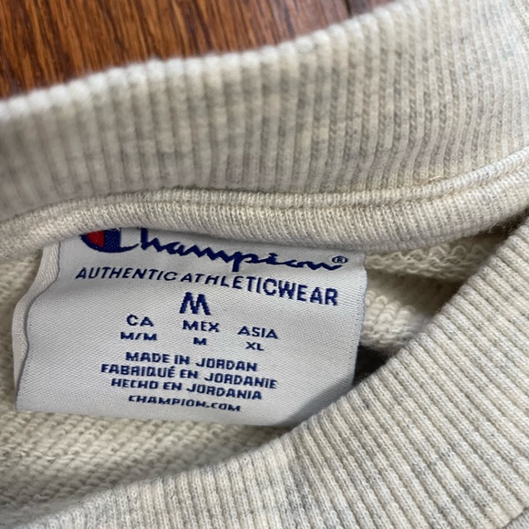 RARE Champions Bavarian Alps sweatshirt size M grey - Picture 5 of 6